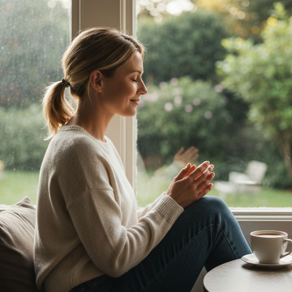 A peaceful moment of reflection