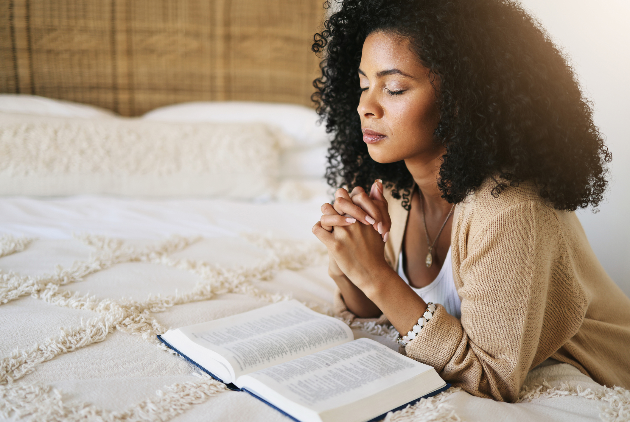 A peaceful moment of reflection